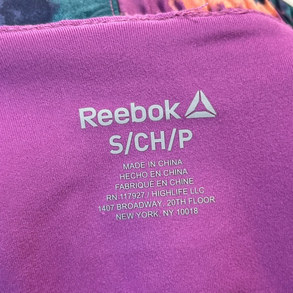 Reebok Printed Reflex Short Womens S Abstract Floral 2-in-1 Running Gym Workout